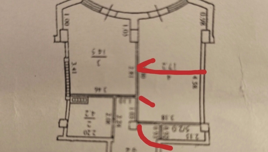 2 комнатная квартира от хозяина вид на море Говорова фото 13