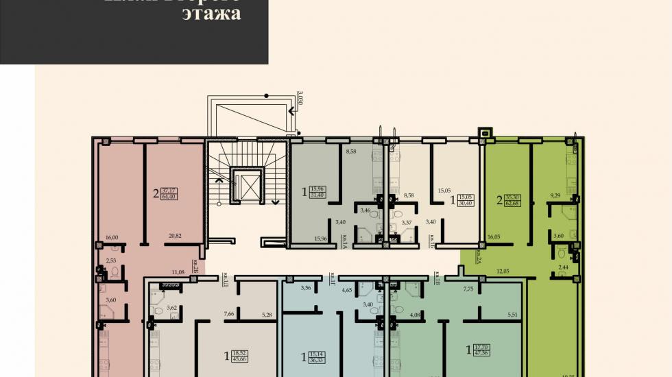 План этажа Вентимилья 