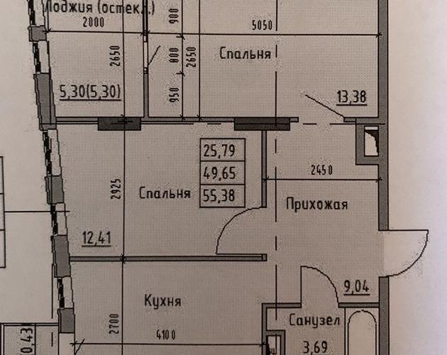 Продам двухкомнатную квартиру в ЖК «Пространство на Раскидайловской» фото 1