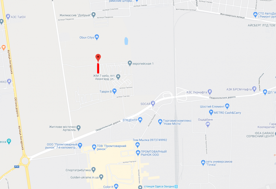Расположение ЖК Кекс 